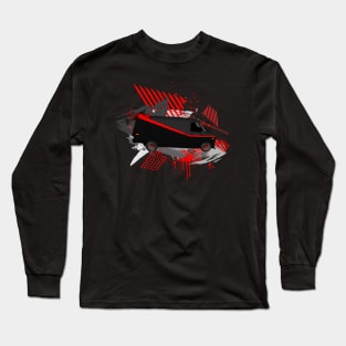 A Team Van 80s Graphic Long Sleeve T-Shirt